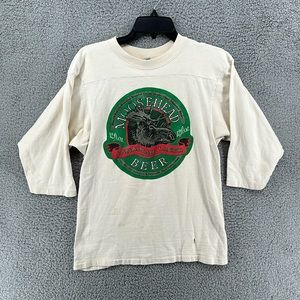 Vintage Artex Moosehead Beer 3/4 Sleeve T-shirt Women's‎ Sz Medium